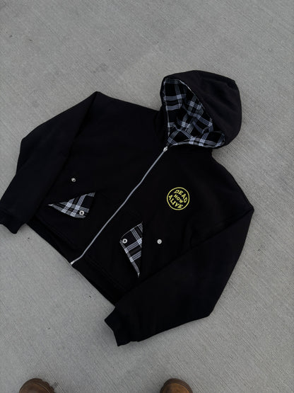 Reversible zip-up