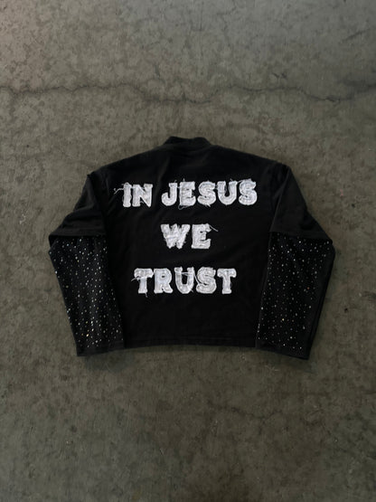“In Jesus we trust” long sleeve
